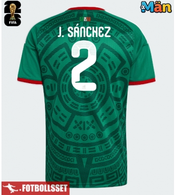 Mexiko Jorge Sanchez #2 Hemmatröja VM 2026 Kortärmad